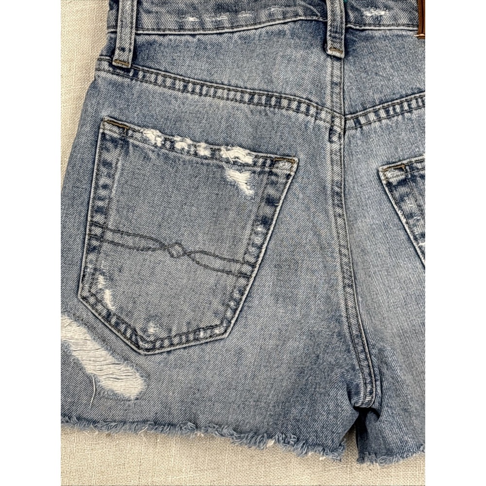 Lucky Brand Jean Shorts Cutoff Ava Short Size 00/24 - Picture 13 of 14